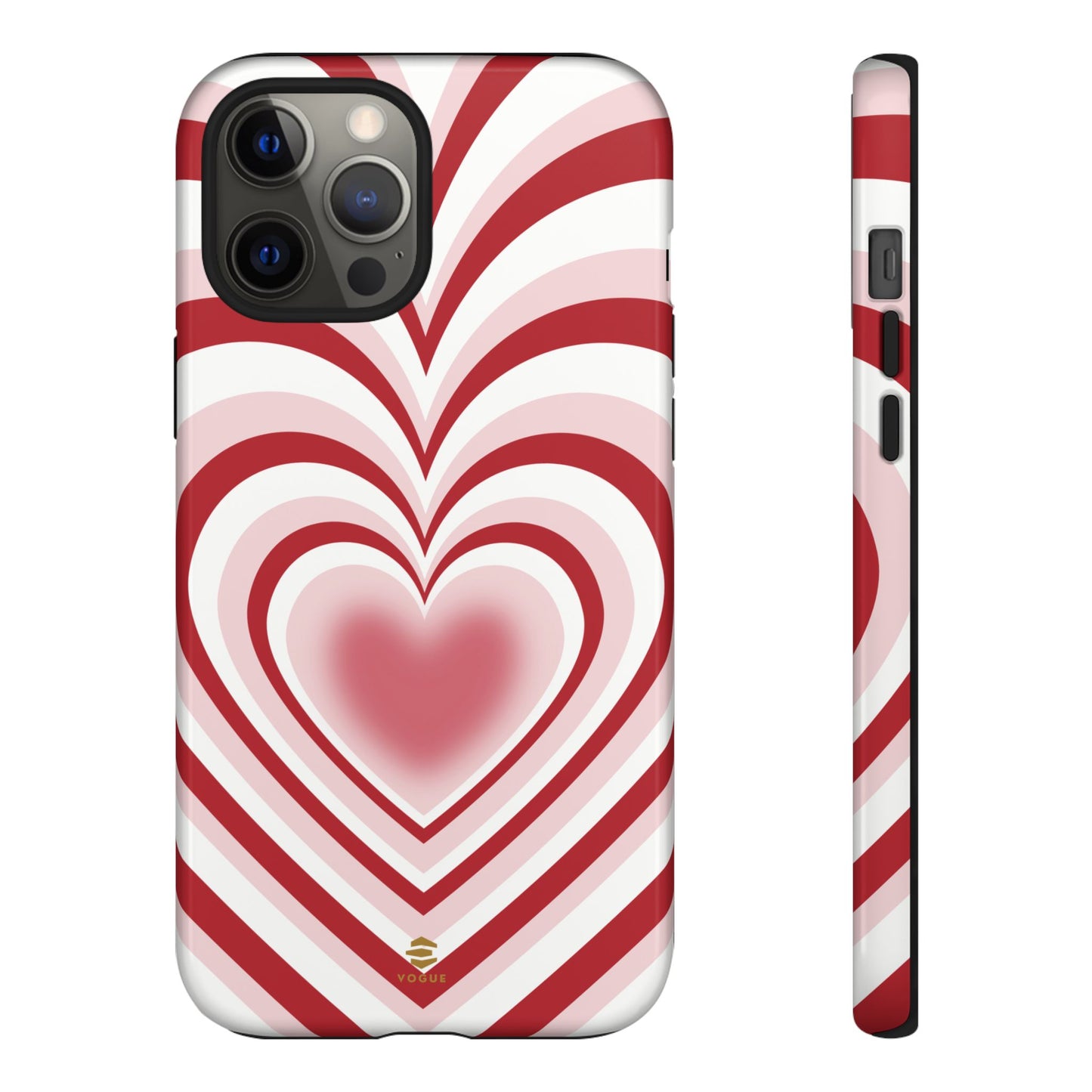 Red Hearts Design - Phone Case, Love, Valentine's Day Gift for Her