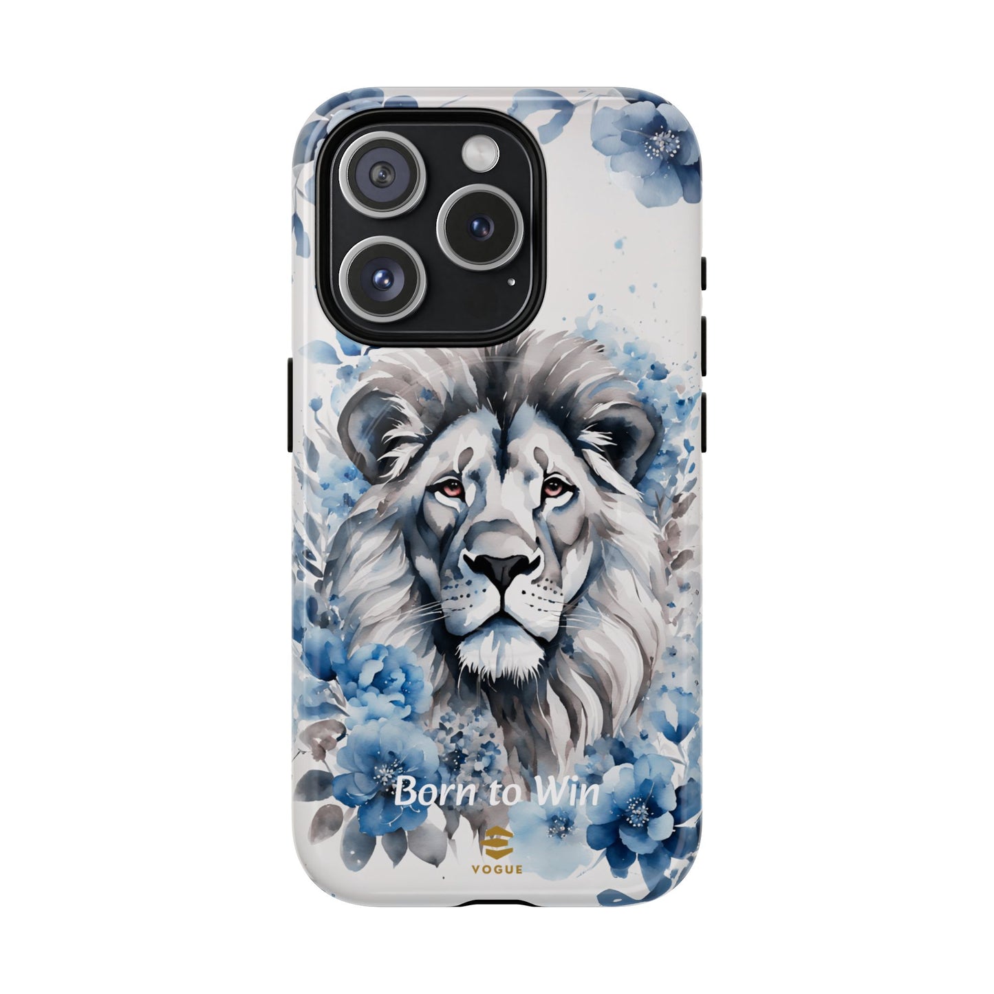 Lion Born to Win MagSafe Phone Case