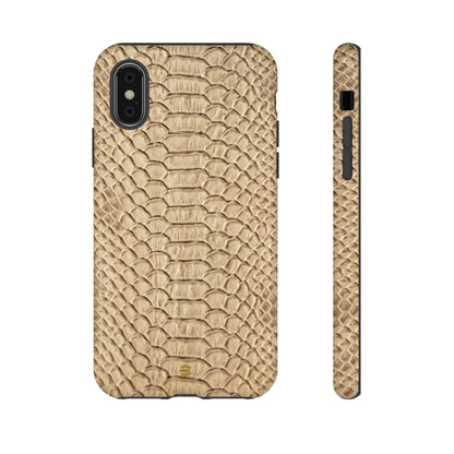 Beige Hiss iPhone Case