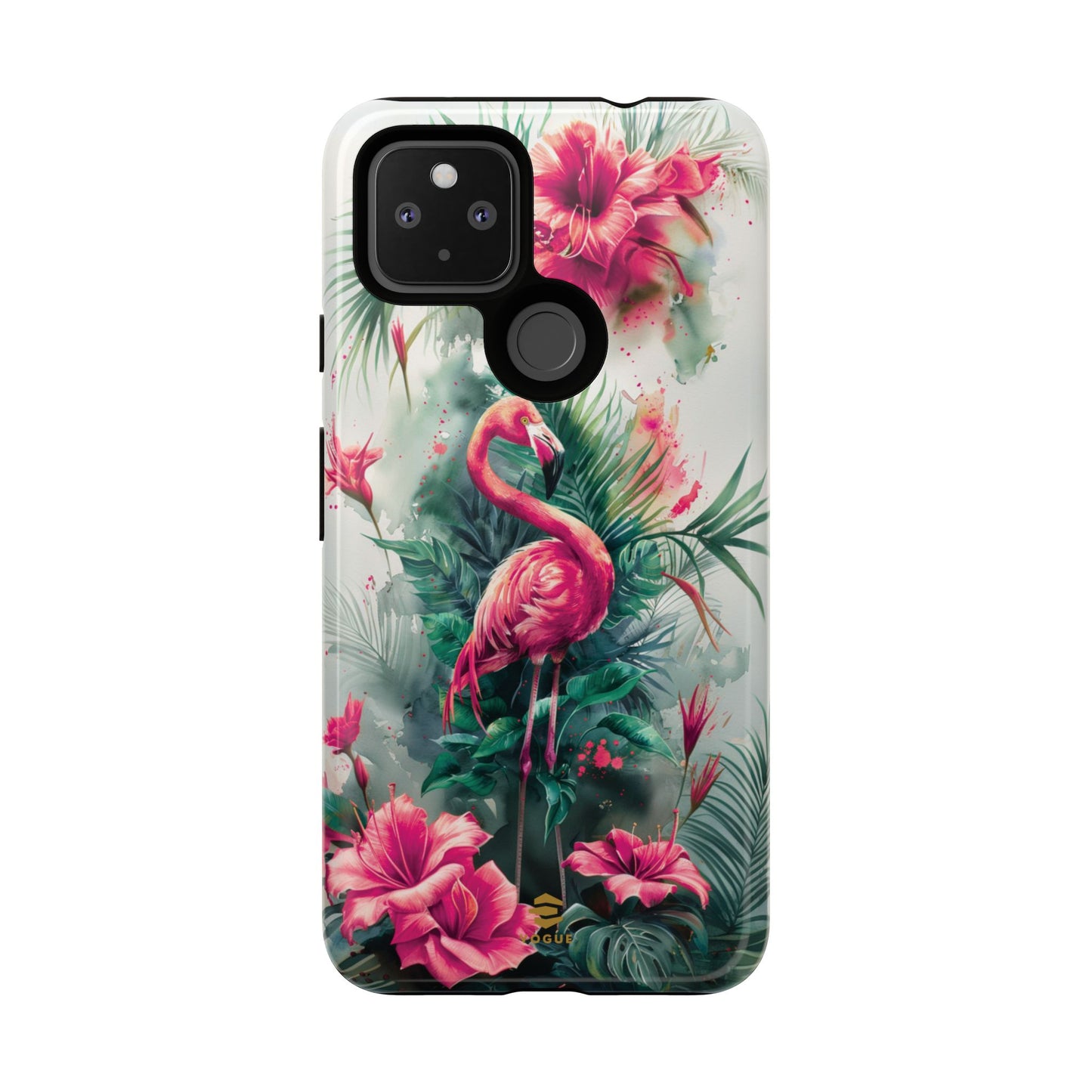 Flamingo Pink Tough Phone Case Pixel