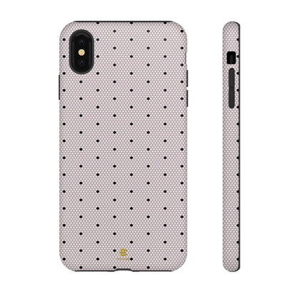 Funda para iPhone Allure con encaje color piel