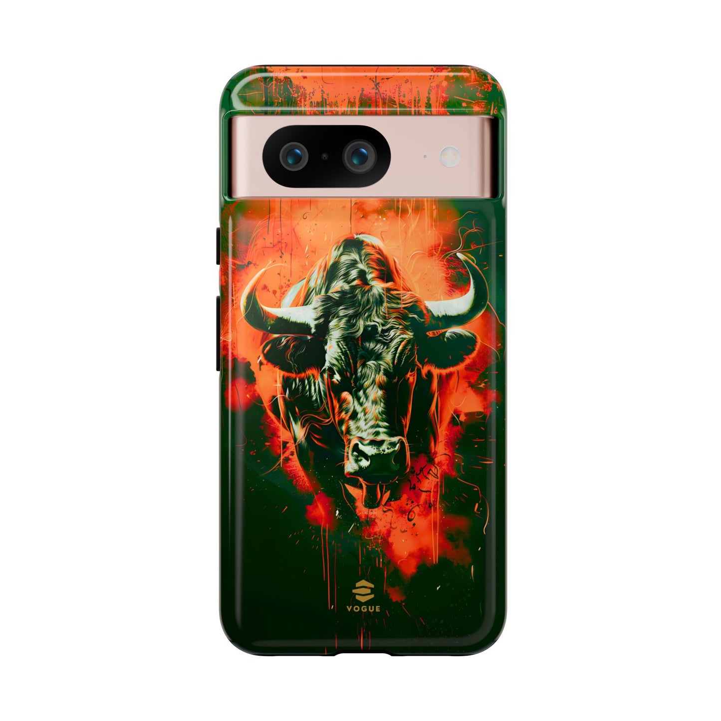 Green Bull Google Pixel Tough Case