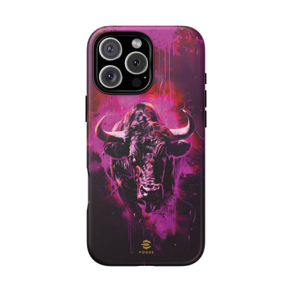 Bull Hot Pink iPhone Case