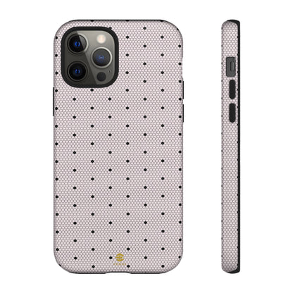 Funda para iPhone Allure con encaje color piel
