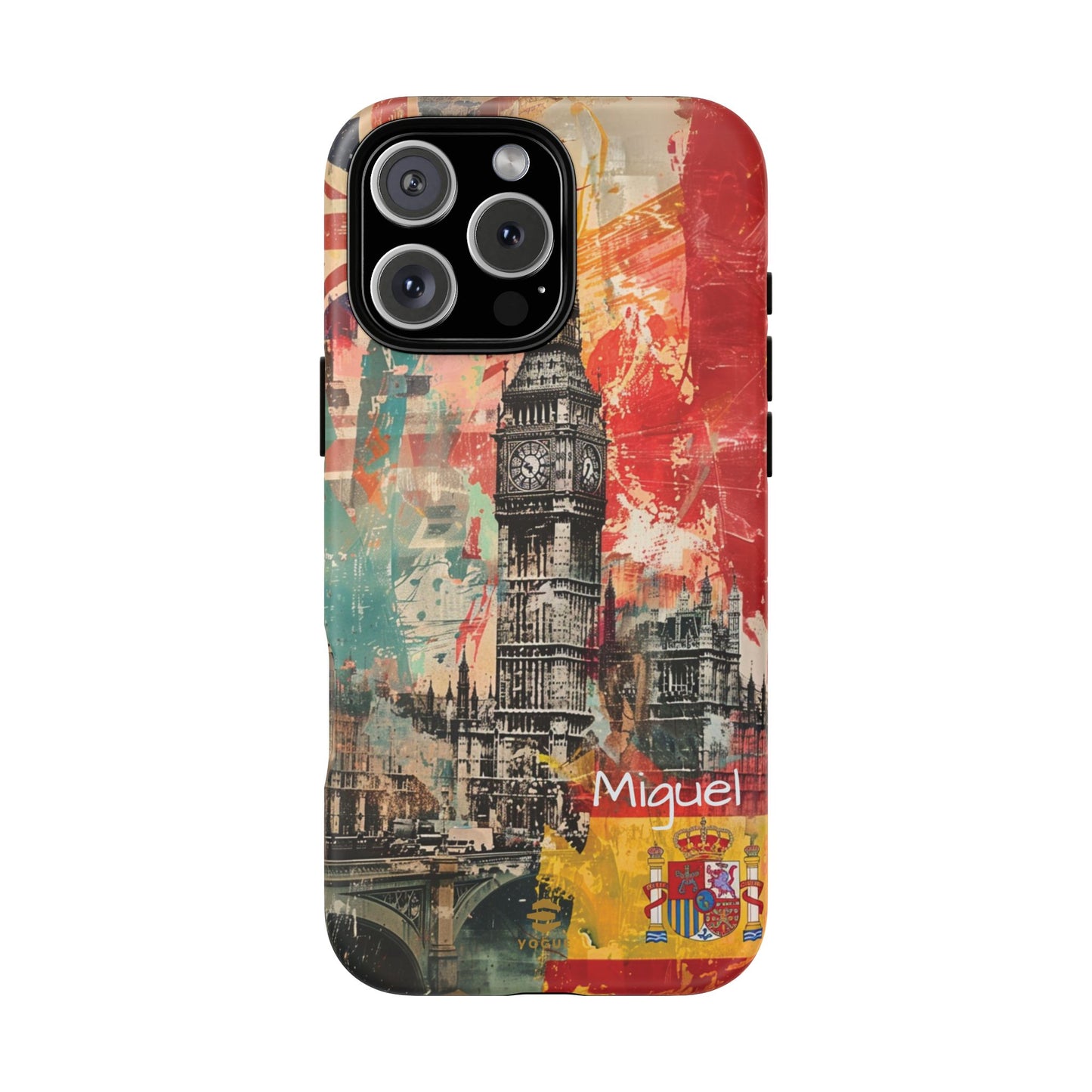 Custom Spanish in London iPhone Case