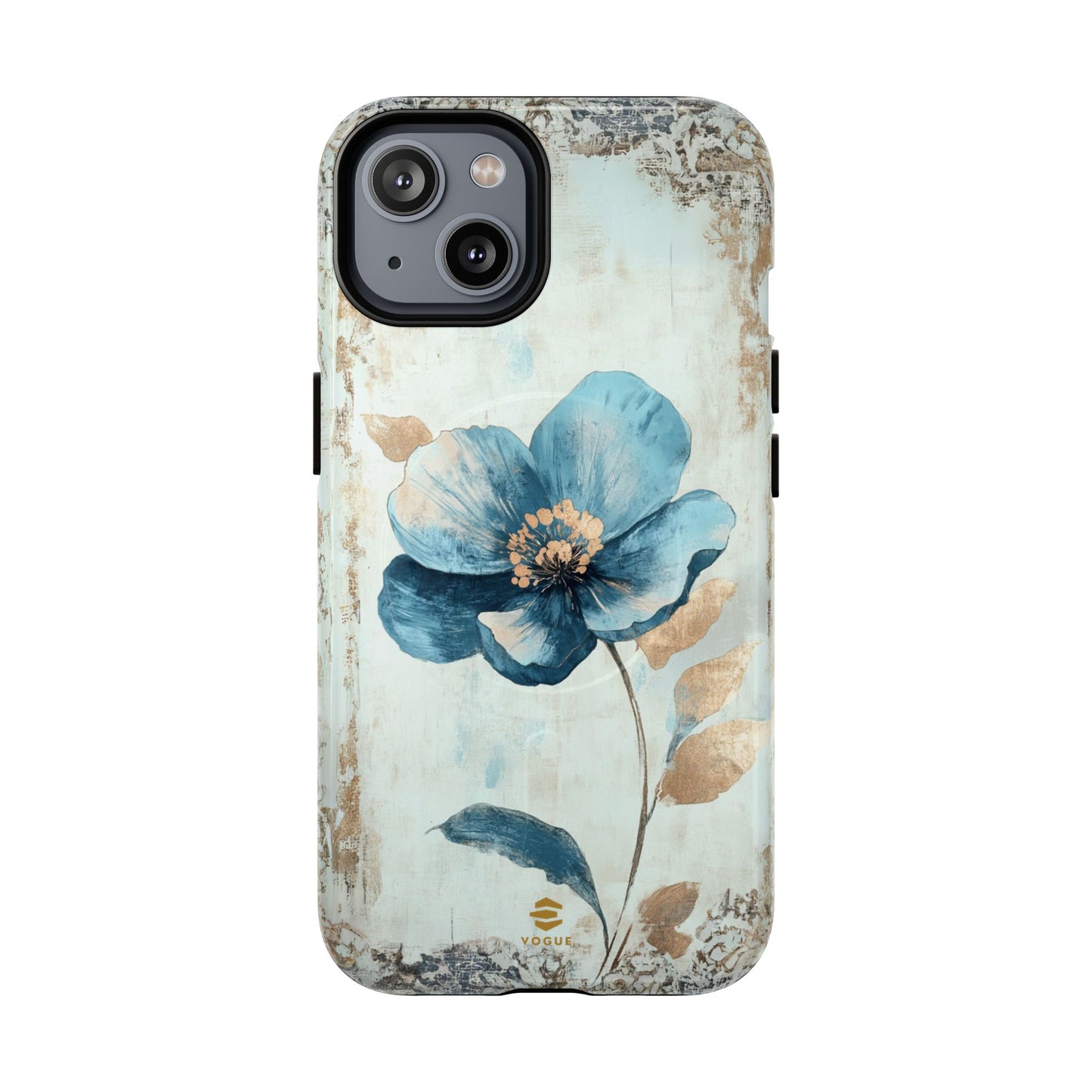 Vintage Flower MagSafe iPhone Case