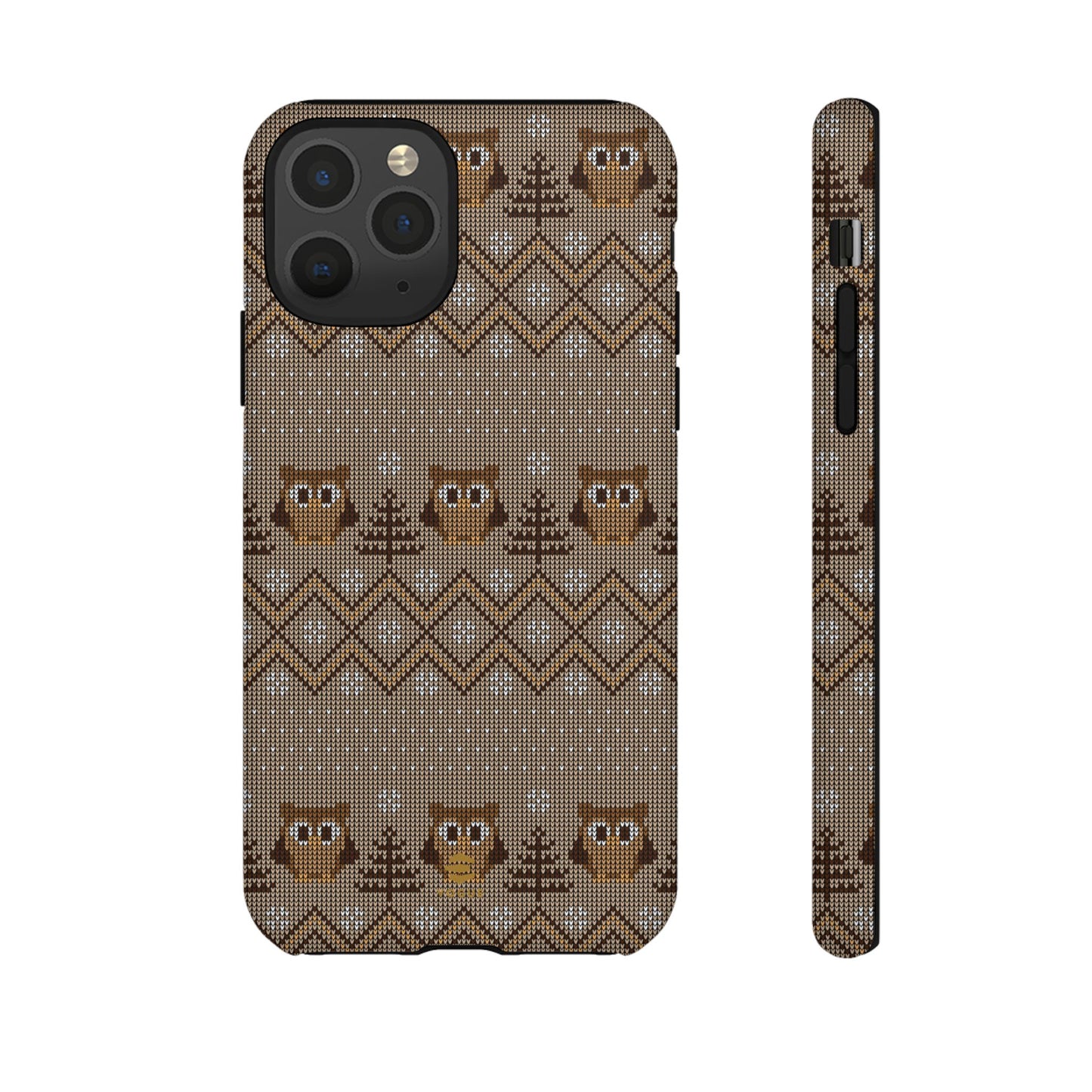 Owl Xmas Jumper iPhone case