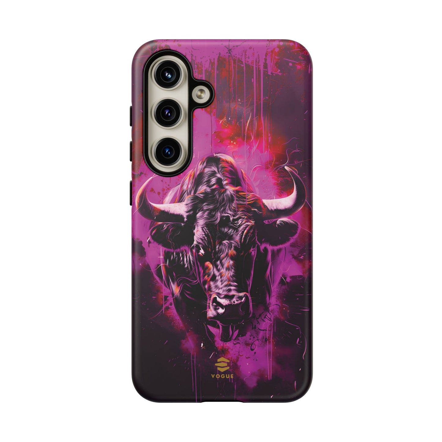 Bull Hot Pink Samsung Galaxy phone case