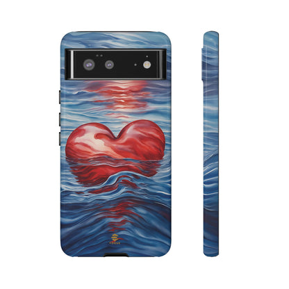 Deep Devotion Red Heart Google Tough Case Valentine's gift Protective Cover