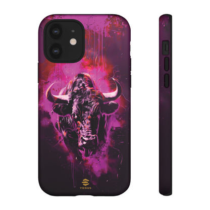 Bull Hot Pink iPhone Case