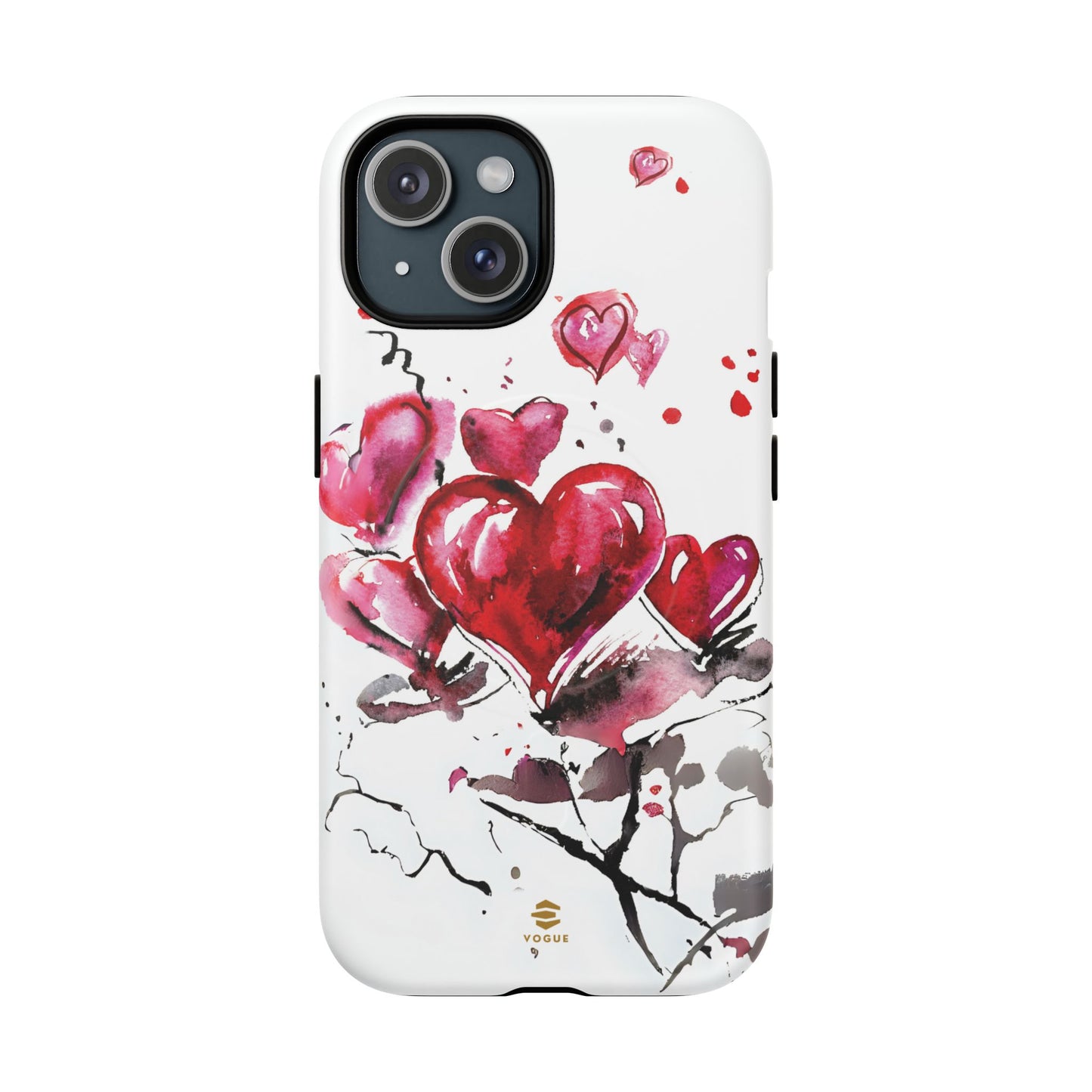 Abstract Heart Design - Phone Case MagSafe, Love, Valentine's Day Gift for Her