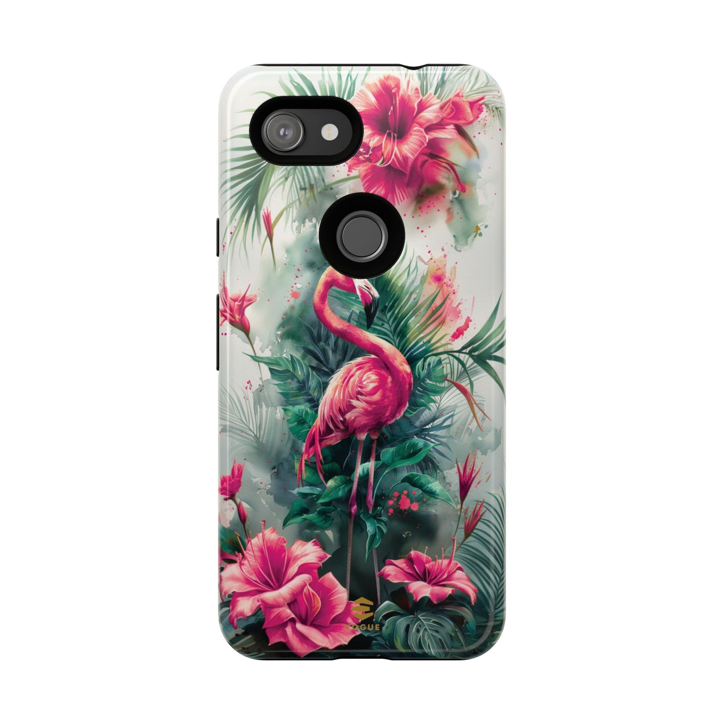 Flamingo Pink Tough Phone Case Pixel