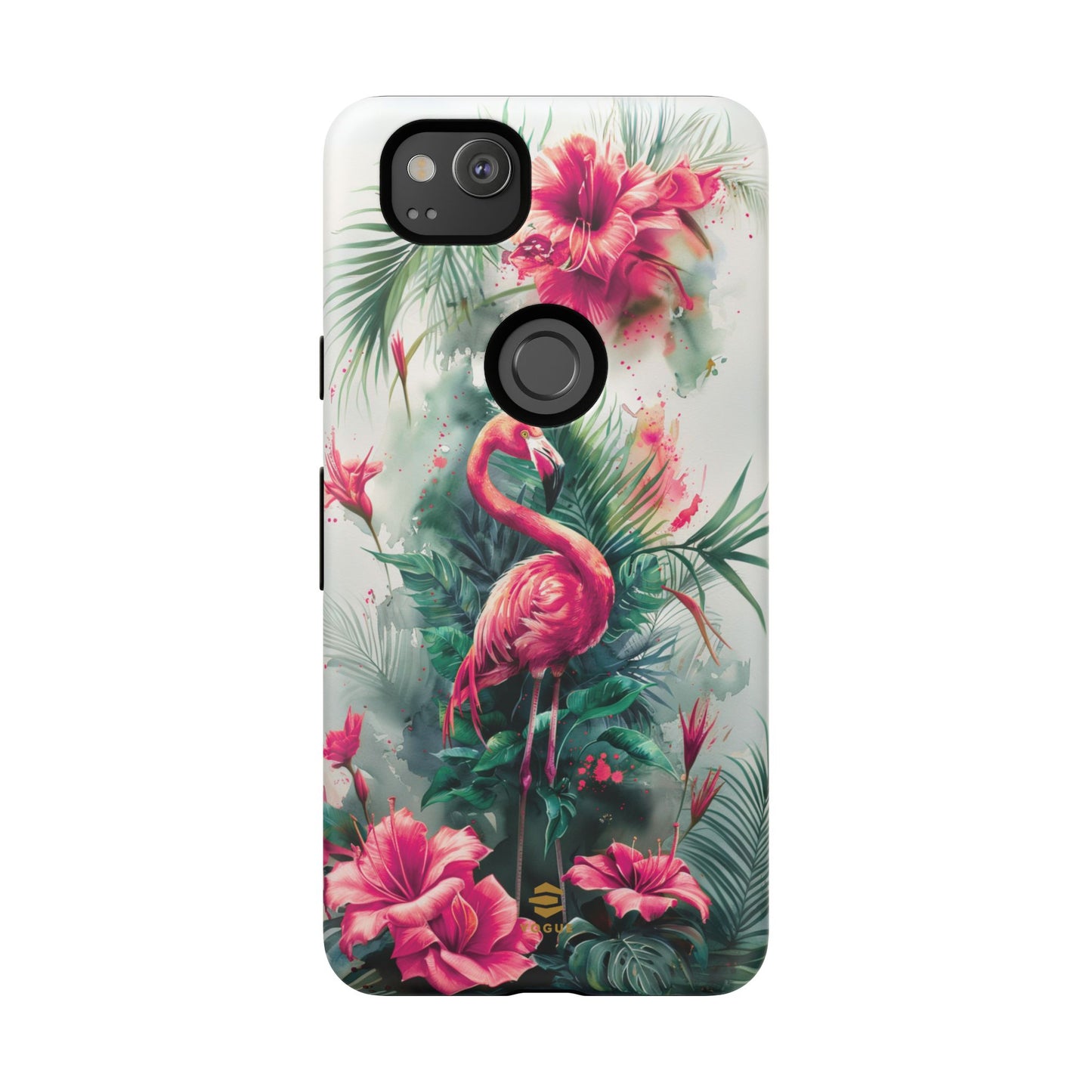 Flamingo Pink Tough Phone Case Pixel