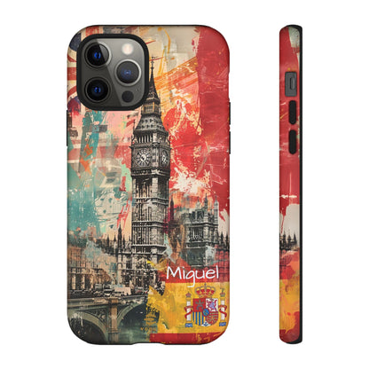 Custom Spanish in London iPhone Case