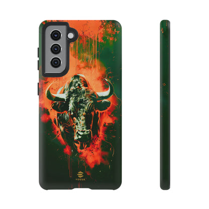 Green Bull Samsung Galaxy Tough Case