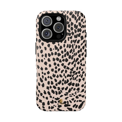 Beige Animal Print MagSafe iPhone Case