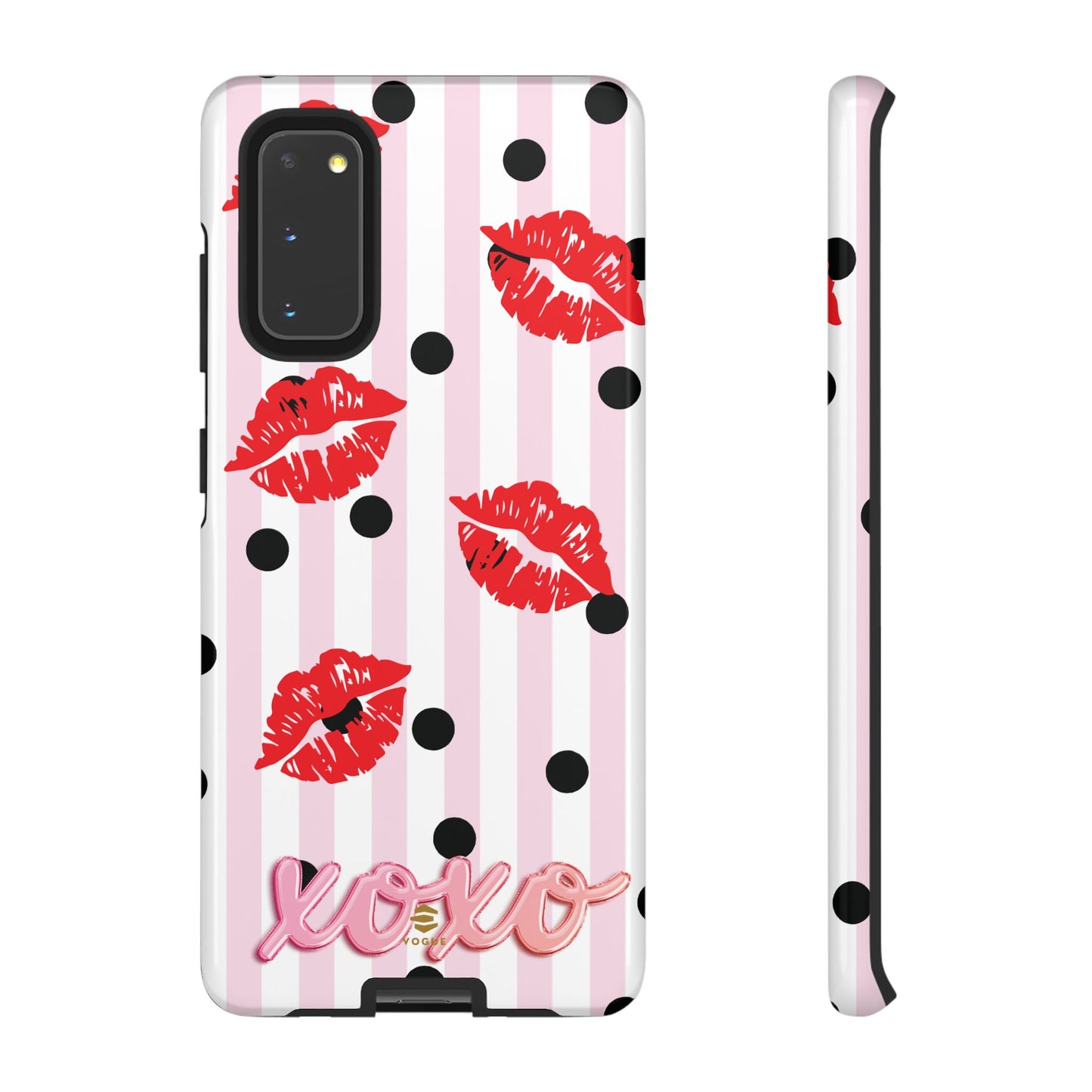 Berry Kiss Phone Case Valentine's day gift for her Samsung Galaxy Tough Case