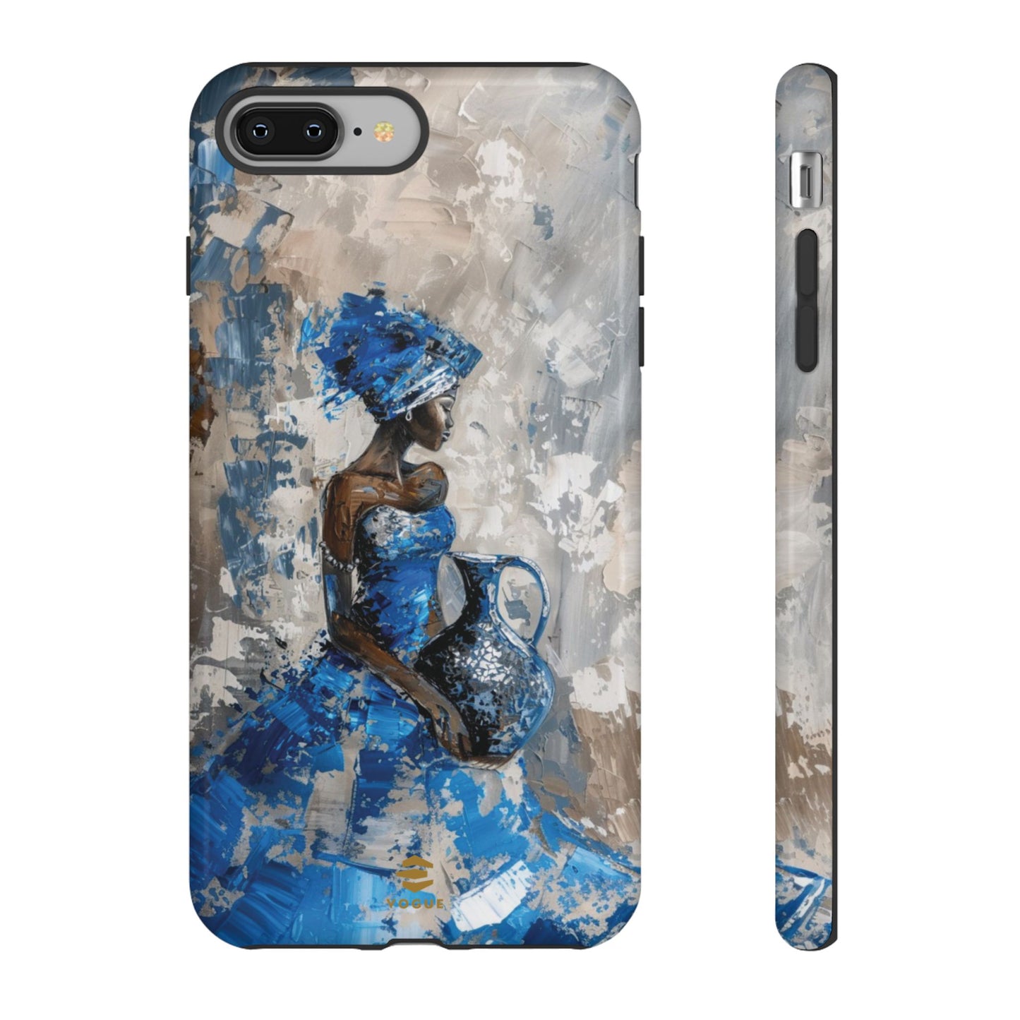 Blue Muse iPhone Case