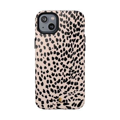 Beige Animal Print MagSafe iPhone Case