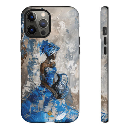 Blue Muse iPhone Case