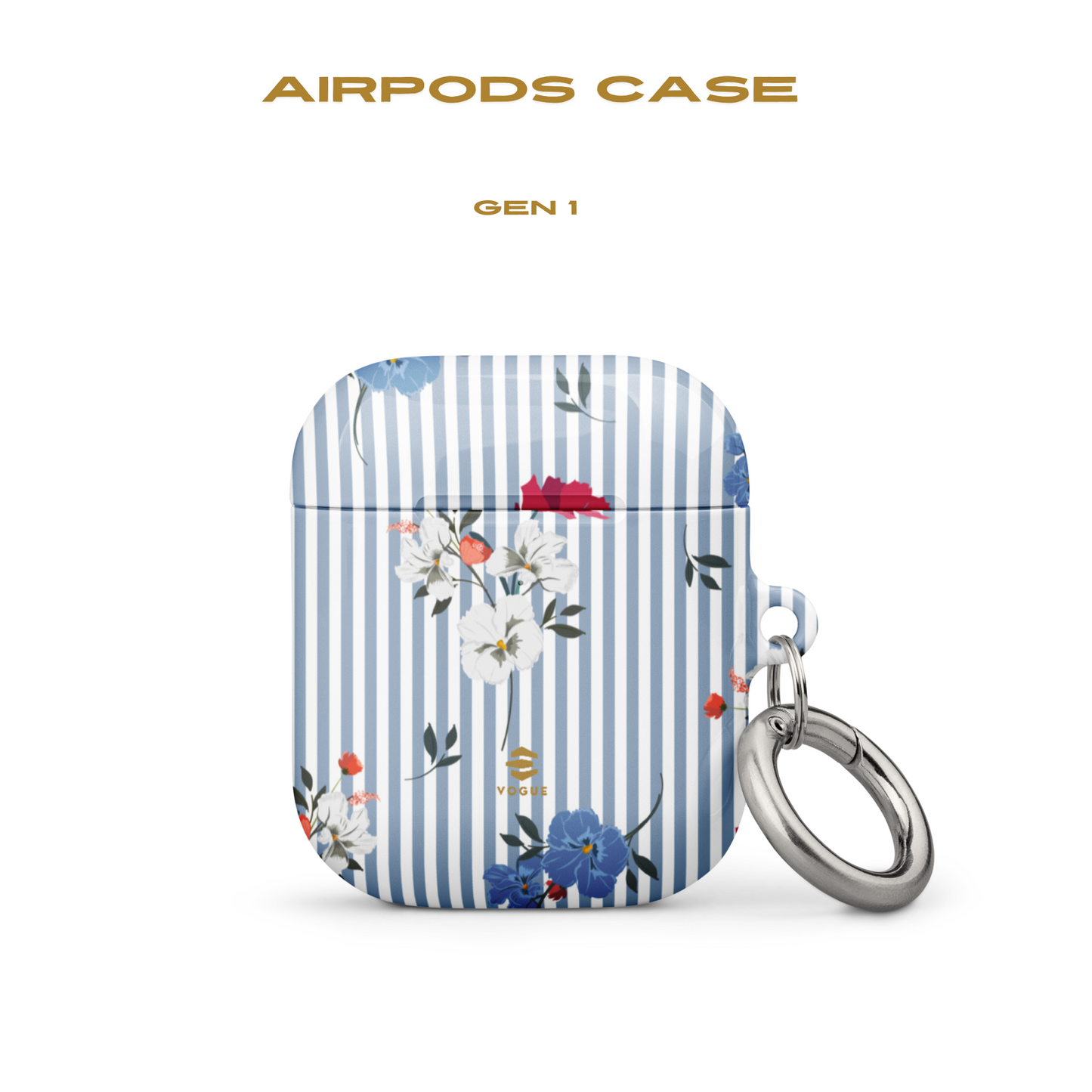 Denim Bouquet AirPod Cases