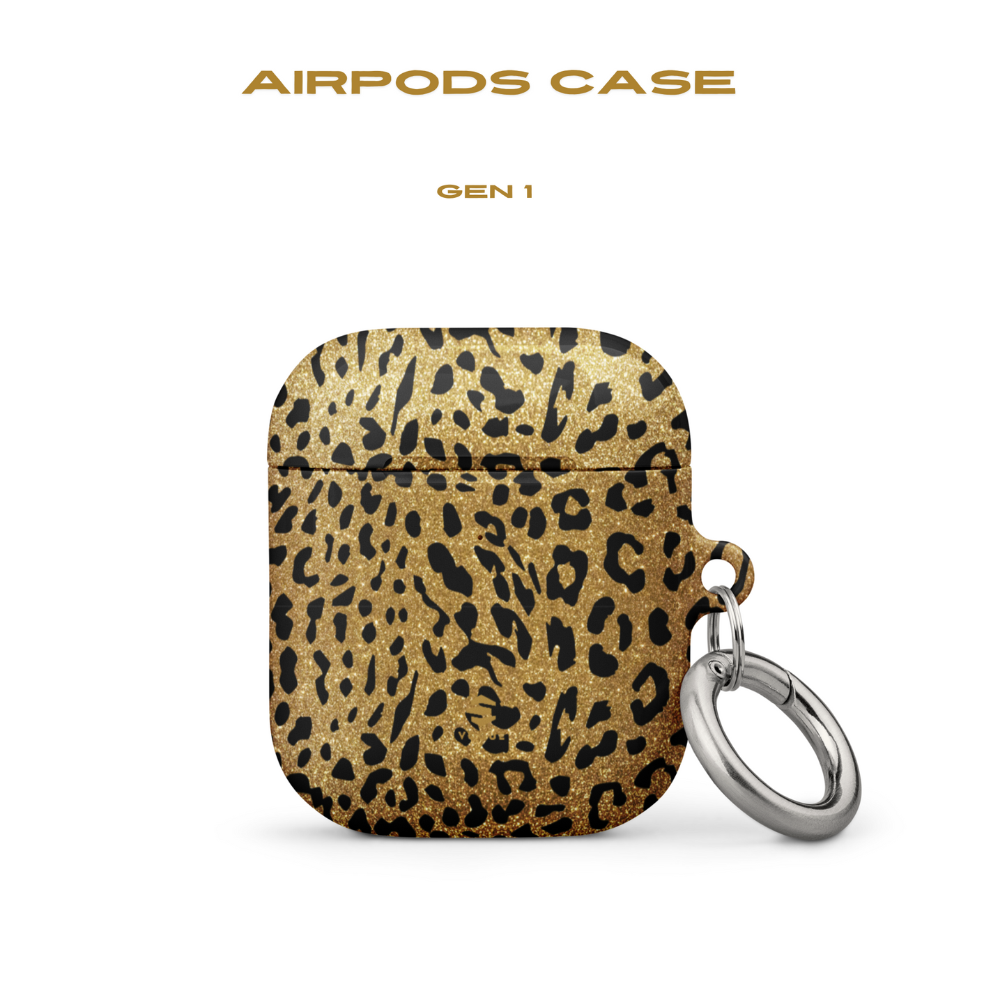 Gold Leopard AirPod Cases