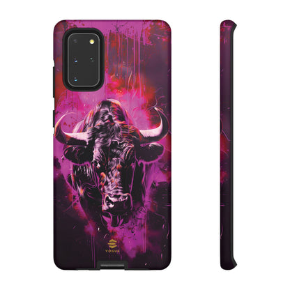 Bull Hot Pink Samsung Galaxy phone case