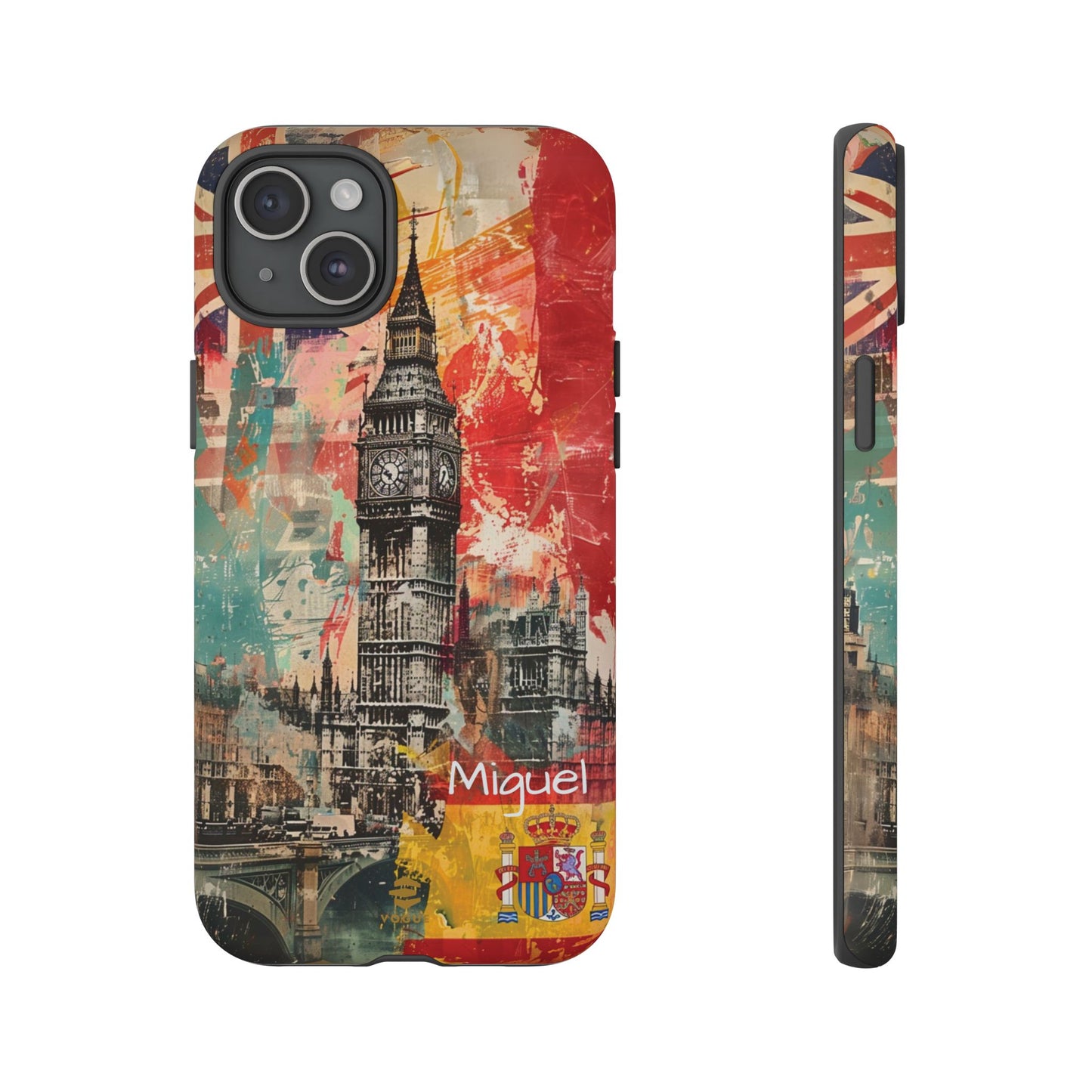 Custom Spanish in London iPhone Case