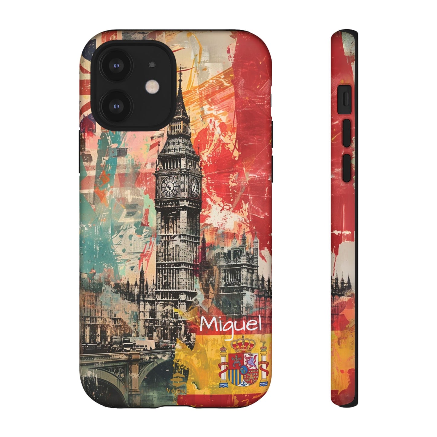 Custom Spanish in London iPhone Case