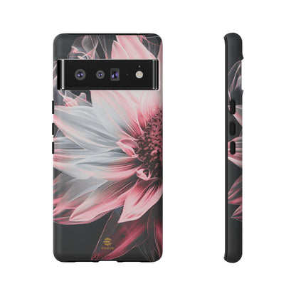 Pink Sunflower Google Pixel Tough Case