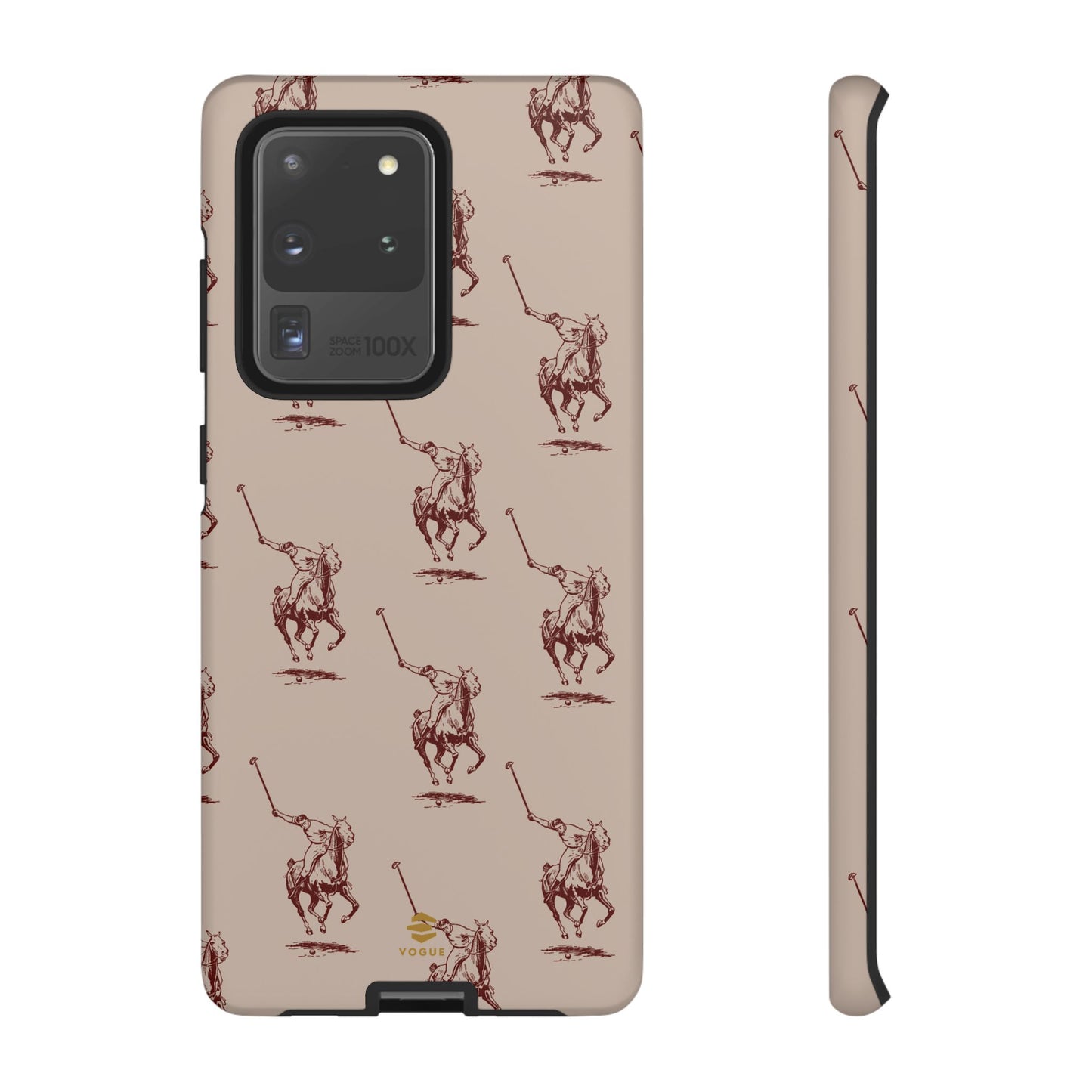 Polo Player Brown Samsung Case