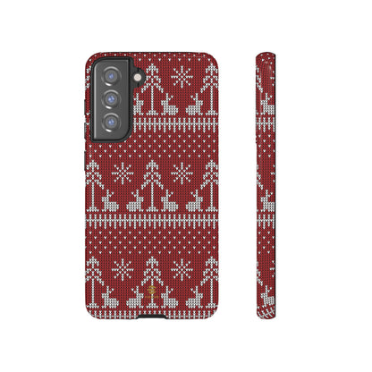 Red Xmas Samsung Galaxy case