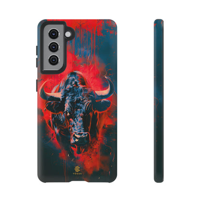 Bull Teal  Samsung Galaxy phone case