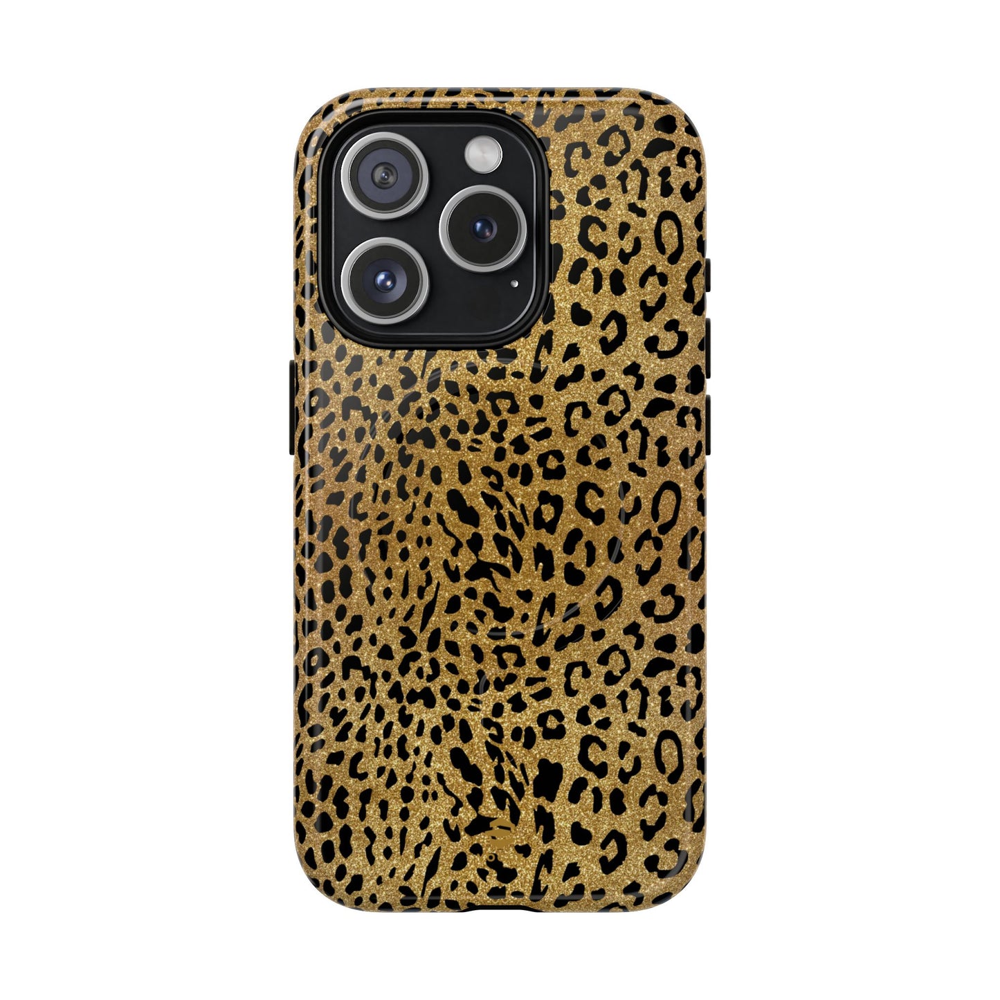 Gold Leopard MagSafe iPhone Case