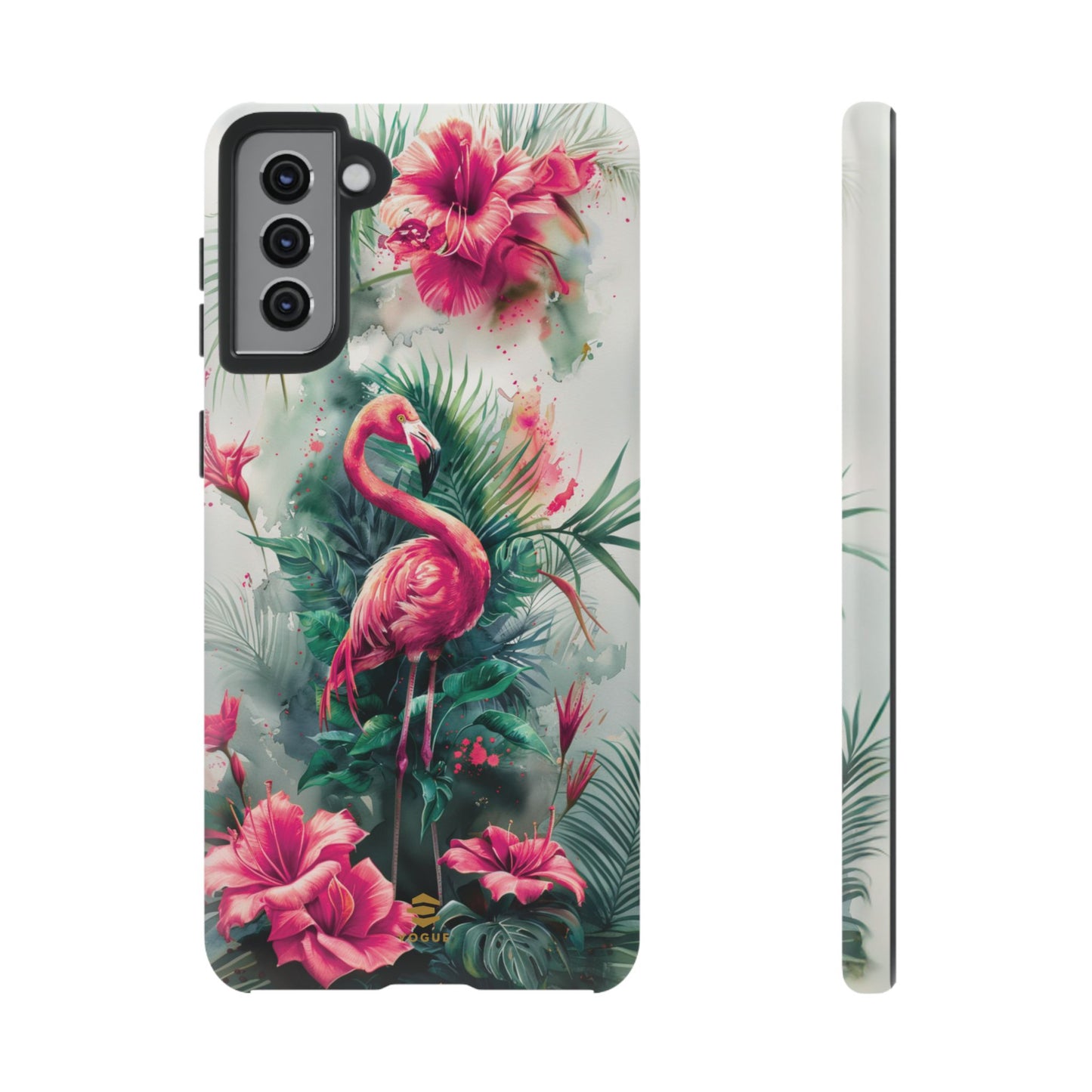 Flamingo Pink Tough Phone Case Galaxy