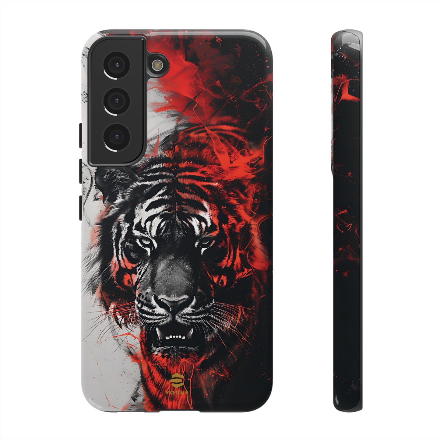 Funda Samsung con diseño de tigre