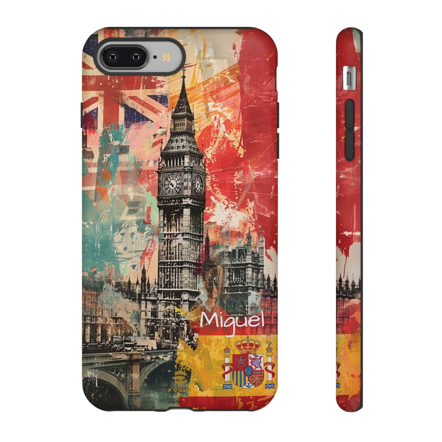 Custom Spanish in London iPhone Case