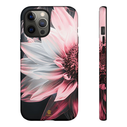 Pink Sunflower iPhone Tough Case