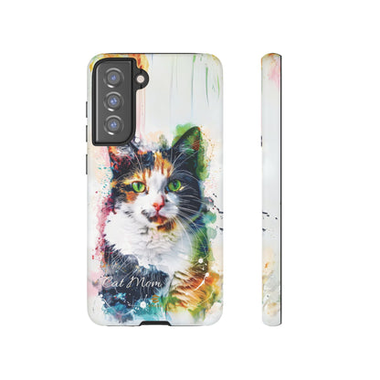 Custom Cat Mom Samsung Galaxy Tough Case