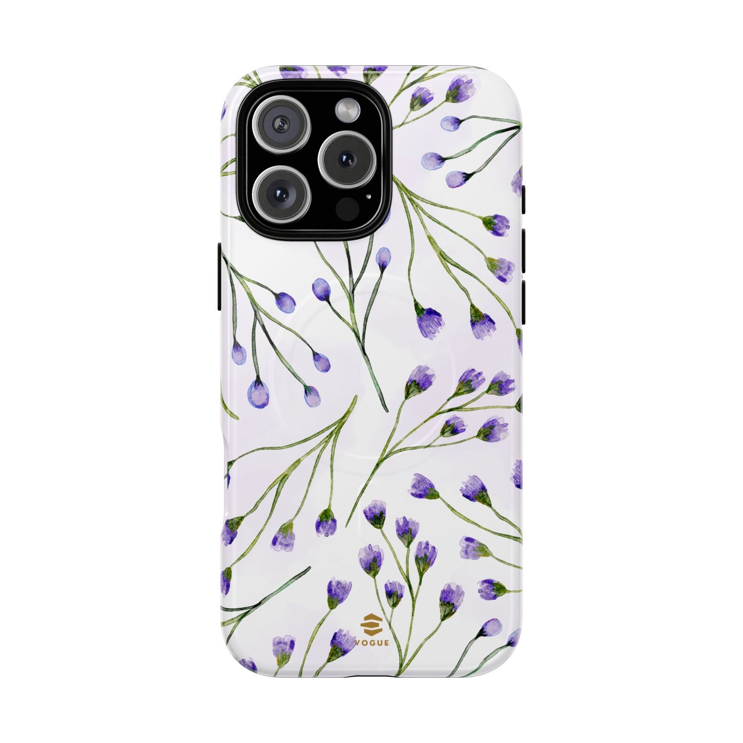 Lilac Blossom MagSafe iPhone Case