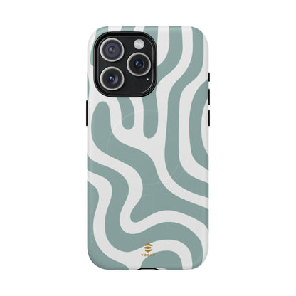 Crazy Abstract Lines MagSafe iPhone Case