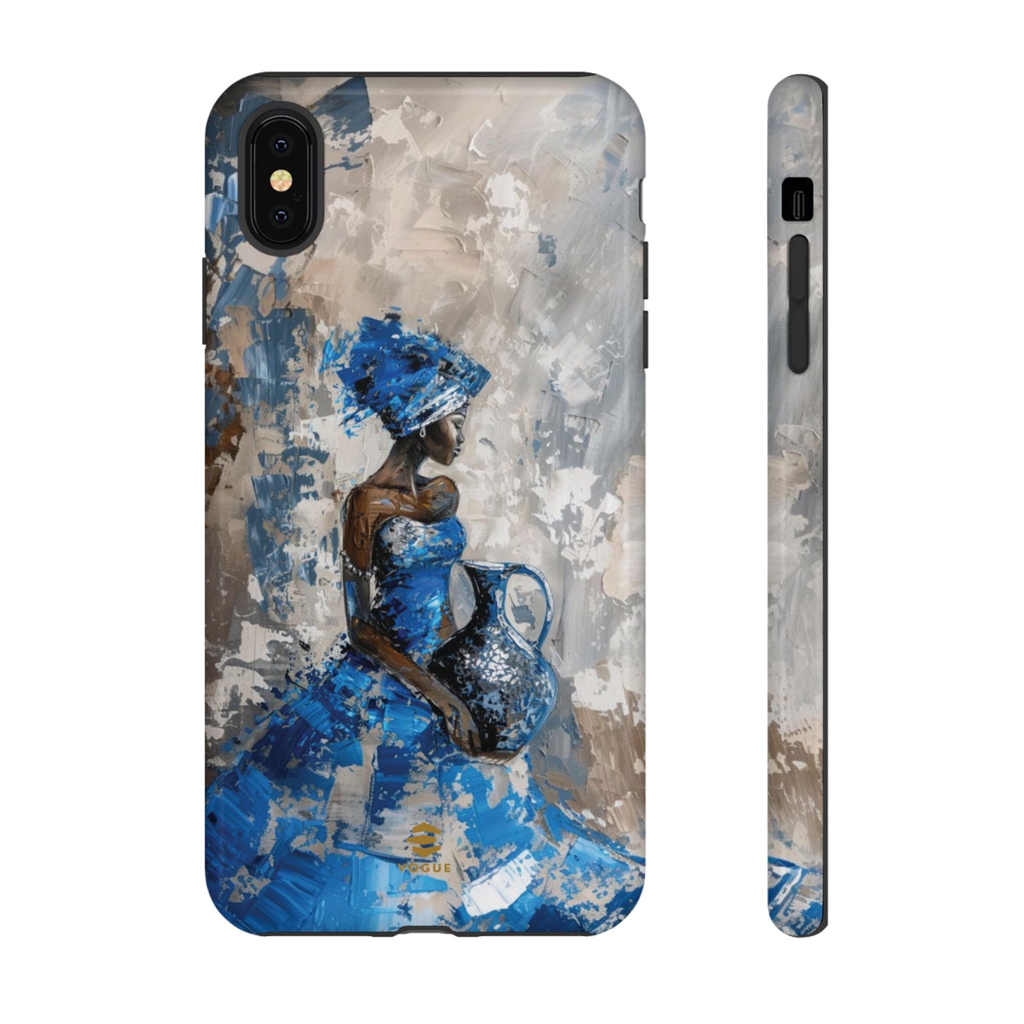 Blue Muse iPhone Case