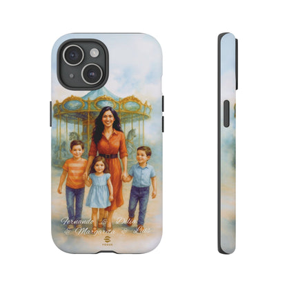 Custom Fun Family Day Phone Case for iPhone