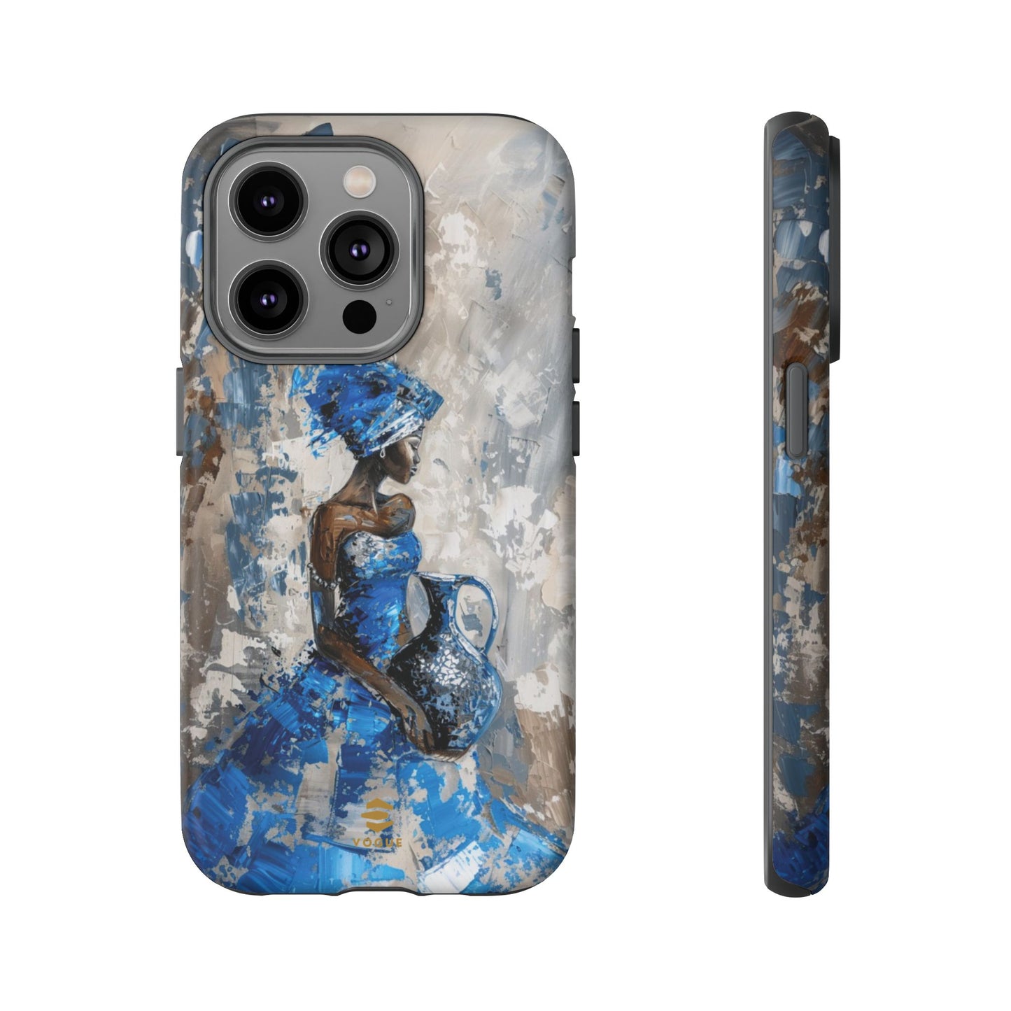 Blue Muse iPhone Case