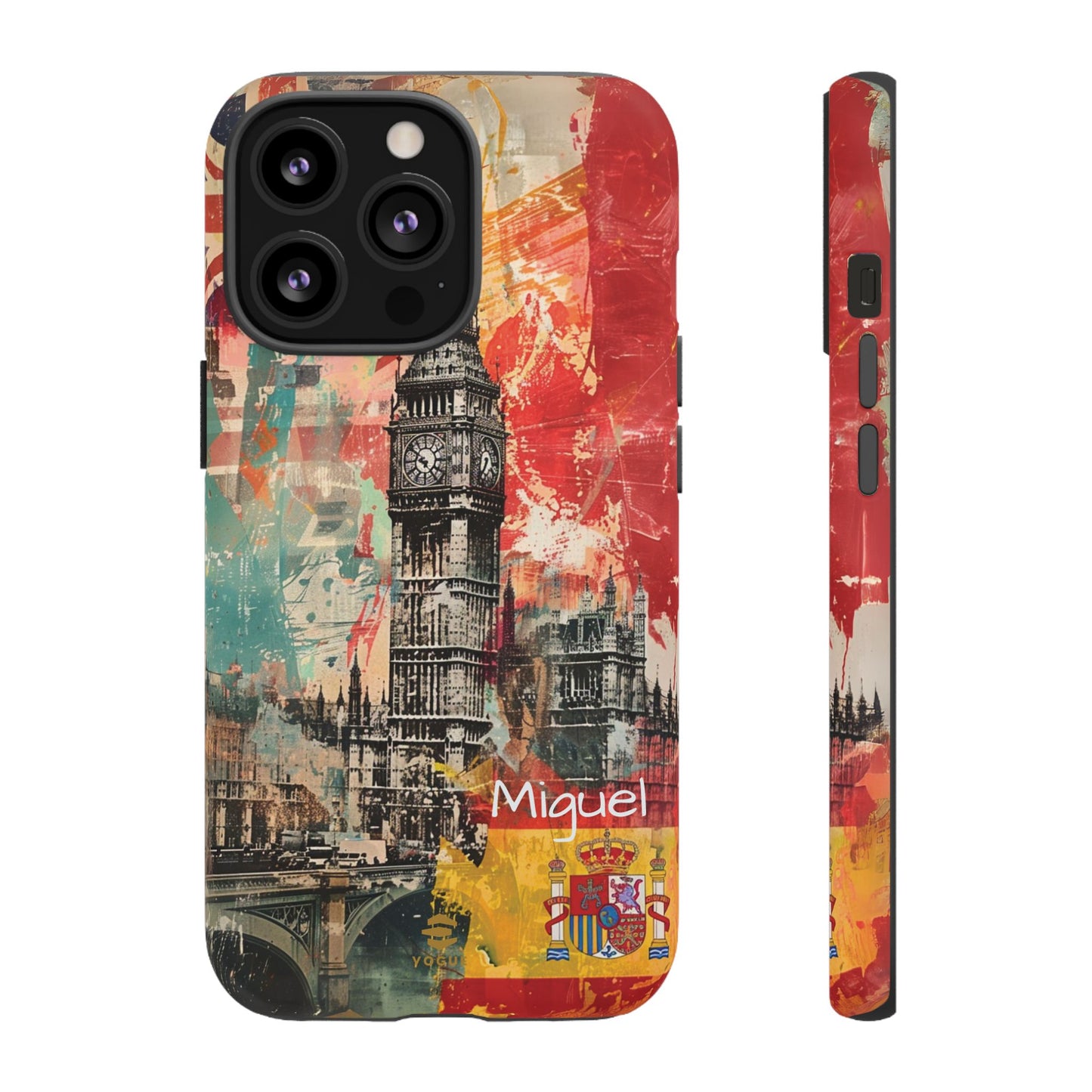 Custom Spanish in London iPhone Case