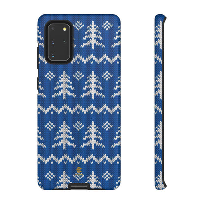 Blue Xmas Samsung Galaxy case