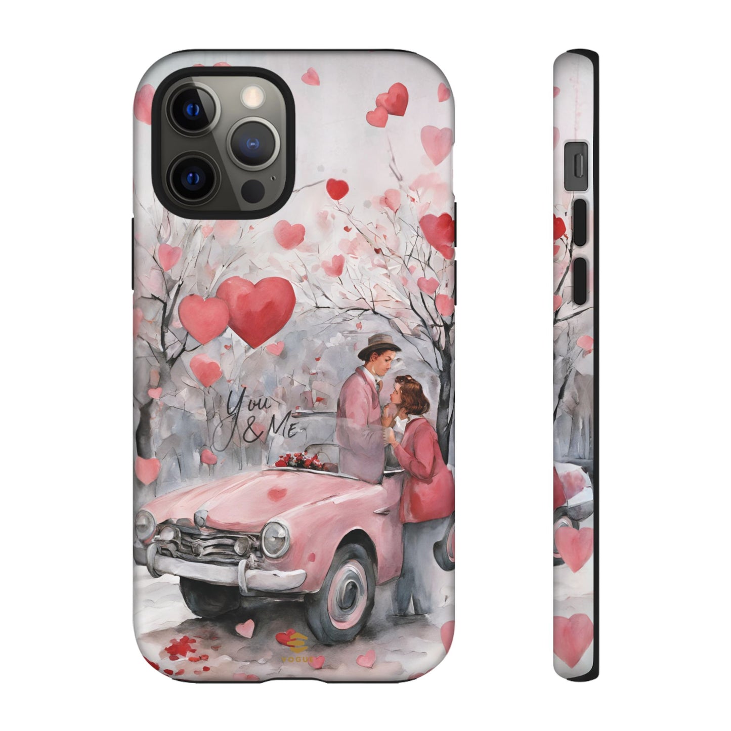 Lovebirds iPhone Tough Case