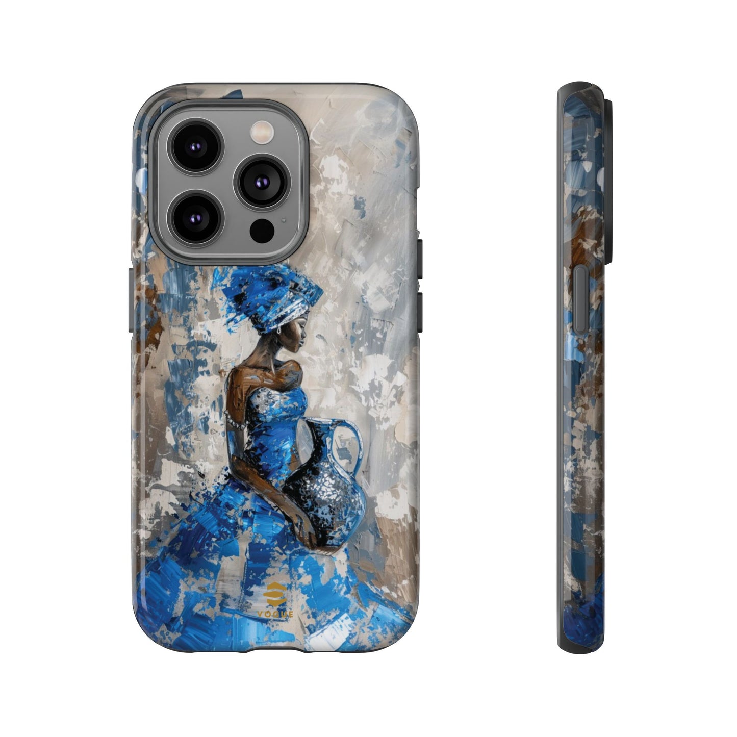 Blue Muse iPhone Case