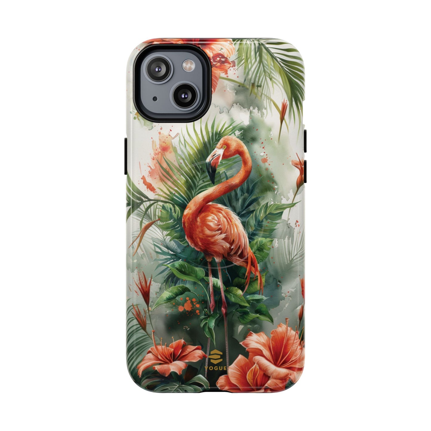 Flamingo Art Magsafe Phone Case
