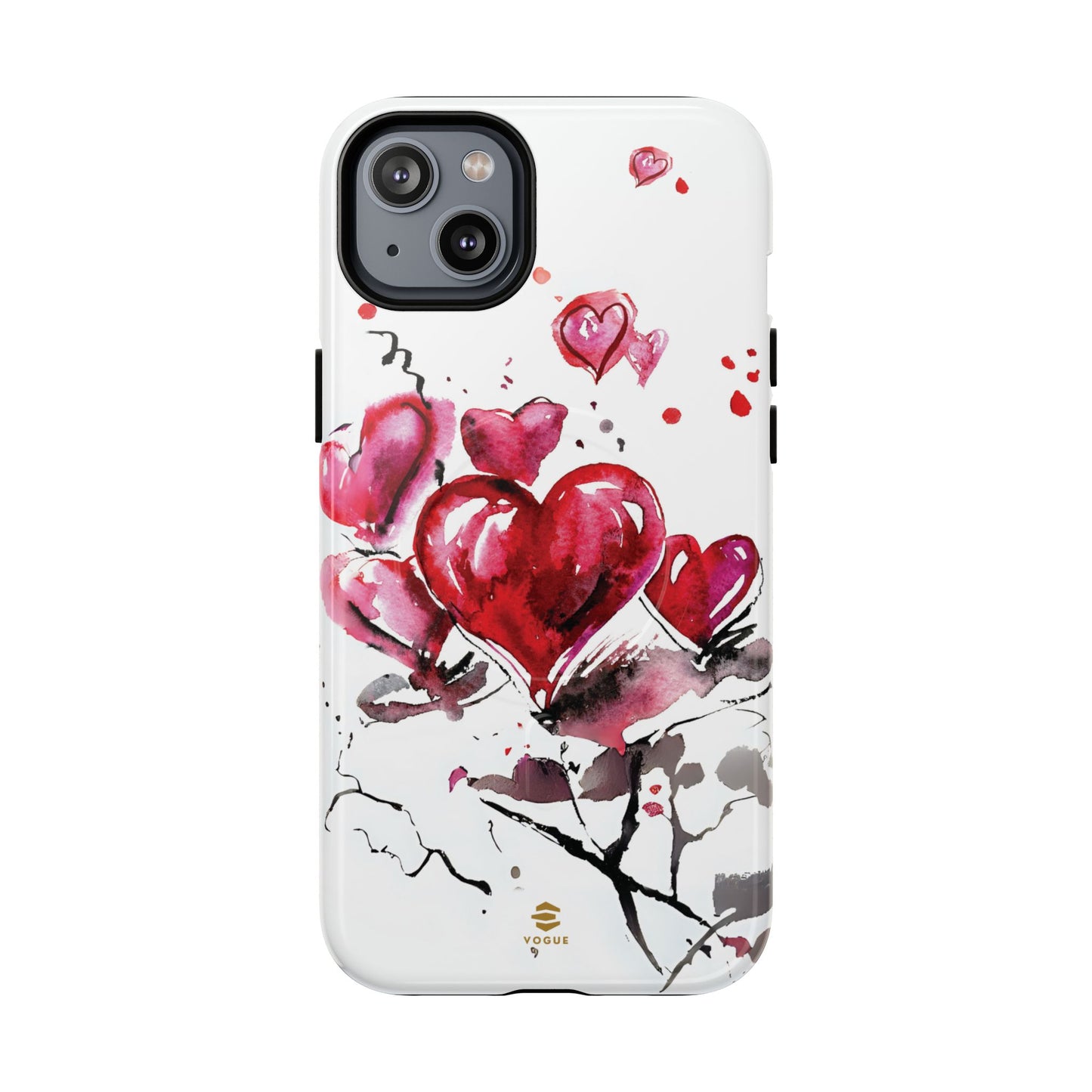 Abstract Heart Design - Phone Case MagSafe, Love, Valentine's Day Gift for Her